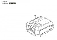 Bosch 2 607 337 193 PBA 14,4V Battery Pack Spare Parts